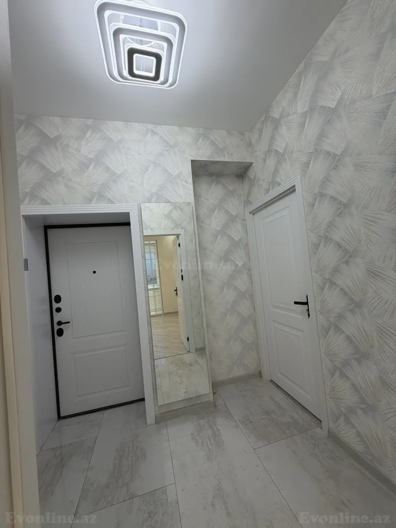 Satılır 3 otaqlı Mənzil Yeni tikili 65 m² Bakı, Yasamal r., İnşaatçılar m., Yeni Yasamal — Mənzil, Bakı (5)