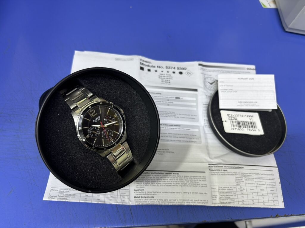 Casio kişi qol saatı – Model: MTP‑1374D‑1AVDF Xüsusiyyətlər: - Korpus — Qol saatları, Digah