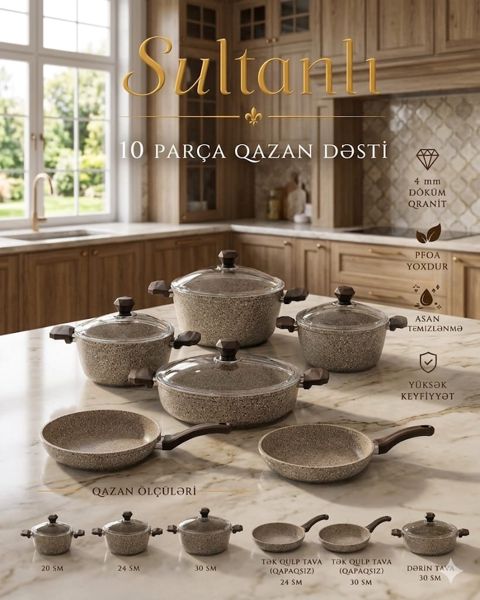 Qazan dəsti Sultanlı SJ-772969 — Bakı