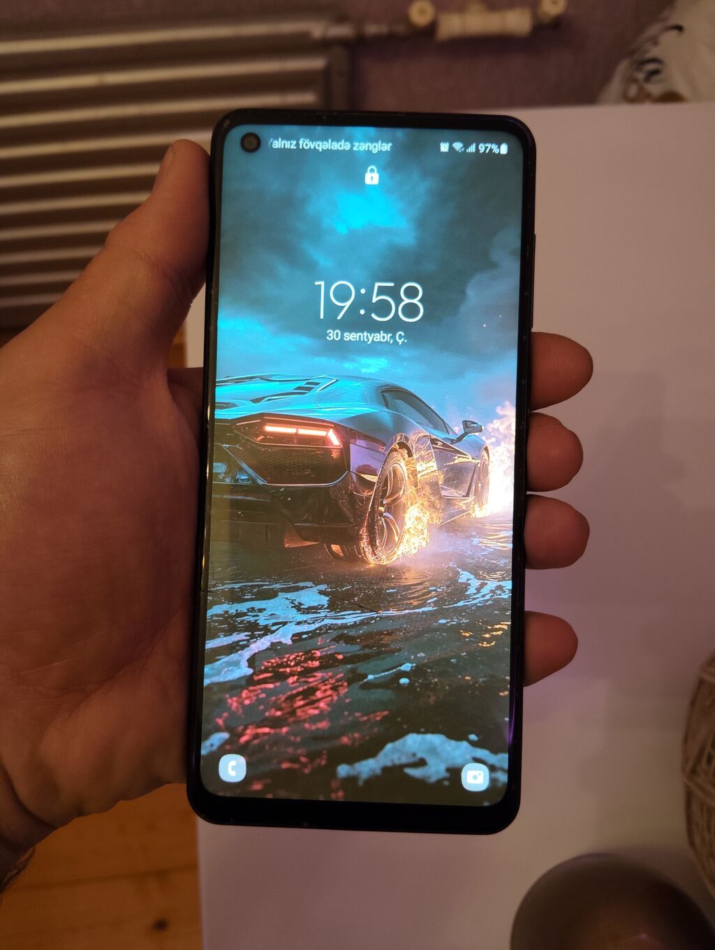 Samsung Galaxy A21S, 64 GB, rəng - Qara, Barmaq izi — Samsung, Masazır (4)