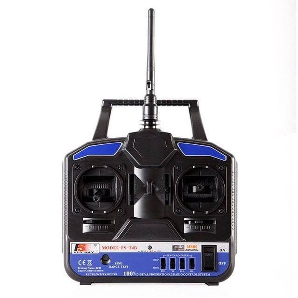 Flysky FS-T4B 2.4GHz 4 Kanal Pult - 2.4GHz Afhds (Automatic Frequency — Pult, Bakı