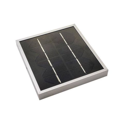 6V 600mA Su Keçirməyən Günəş Paneli – Alüminium Qutu, 130x130 mm — Bakı