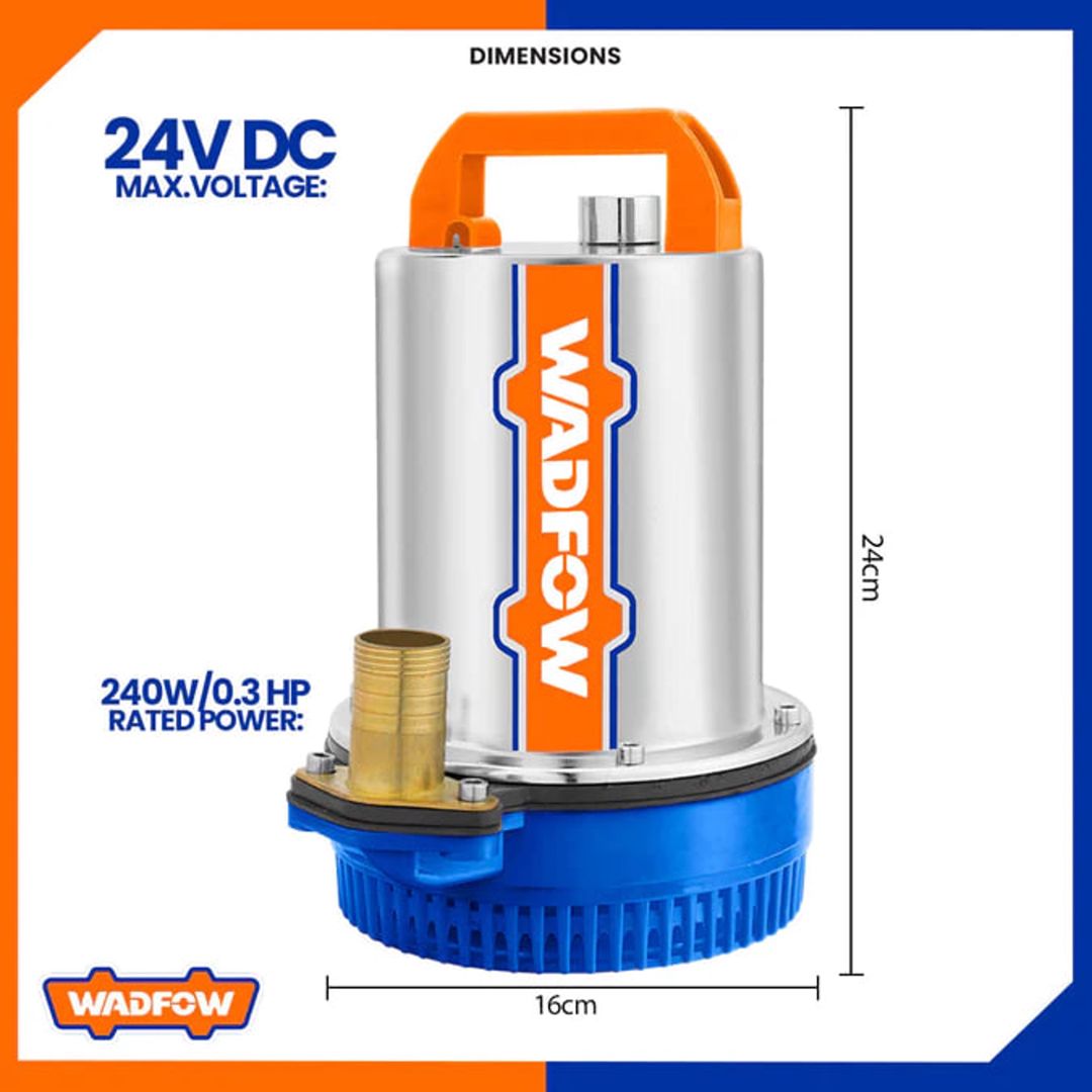 Salınan nasos Wadfow WWPQDC24 — Mallar, Bakı (2)