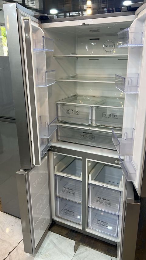 Samsung dörd qapılı soyuducu (inox rəng, French Door dizayn) — Digah