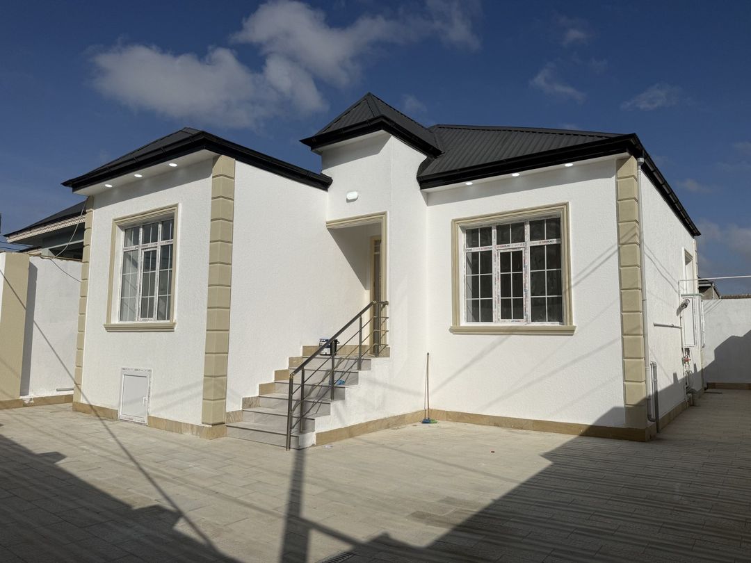 Satılır 3 otaqlı həyət evi/bağ evi 70 m² — Ev, villa, Bakı (4)