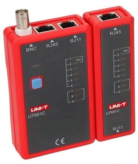 Unit UT681C Şəbəkə Kabeli Test Cihazı Peşəkar əl tipli kabel testeri — Bakı