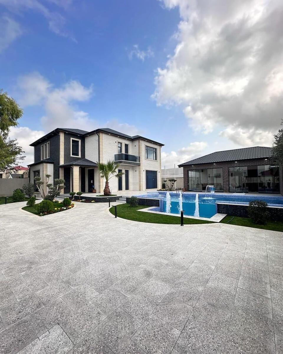 İcarəyə verilir 5 otaqlı həyət evi/bağ evi 400 m² — Ev, villa, Bakı (8)