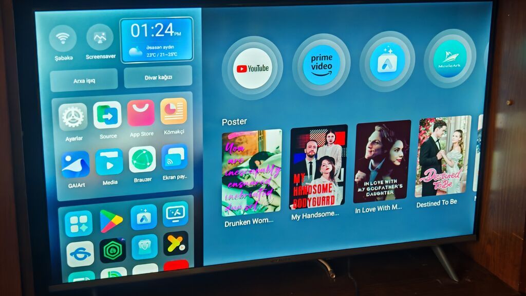 Smart TV – Aıaos əməliyyat sistemi ilə Xüsusiyyətlər: - Ağıllı TV — Televizorlar, Bakı