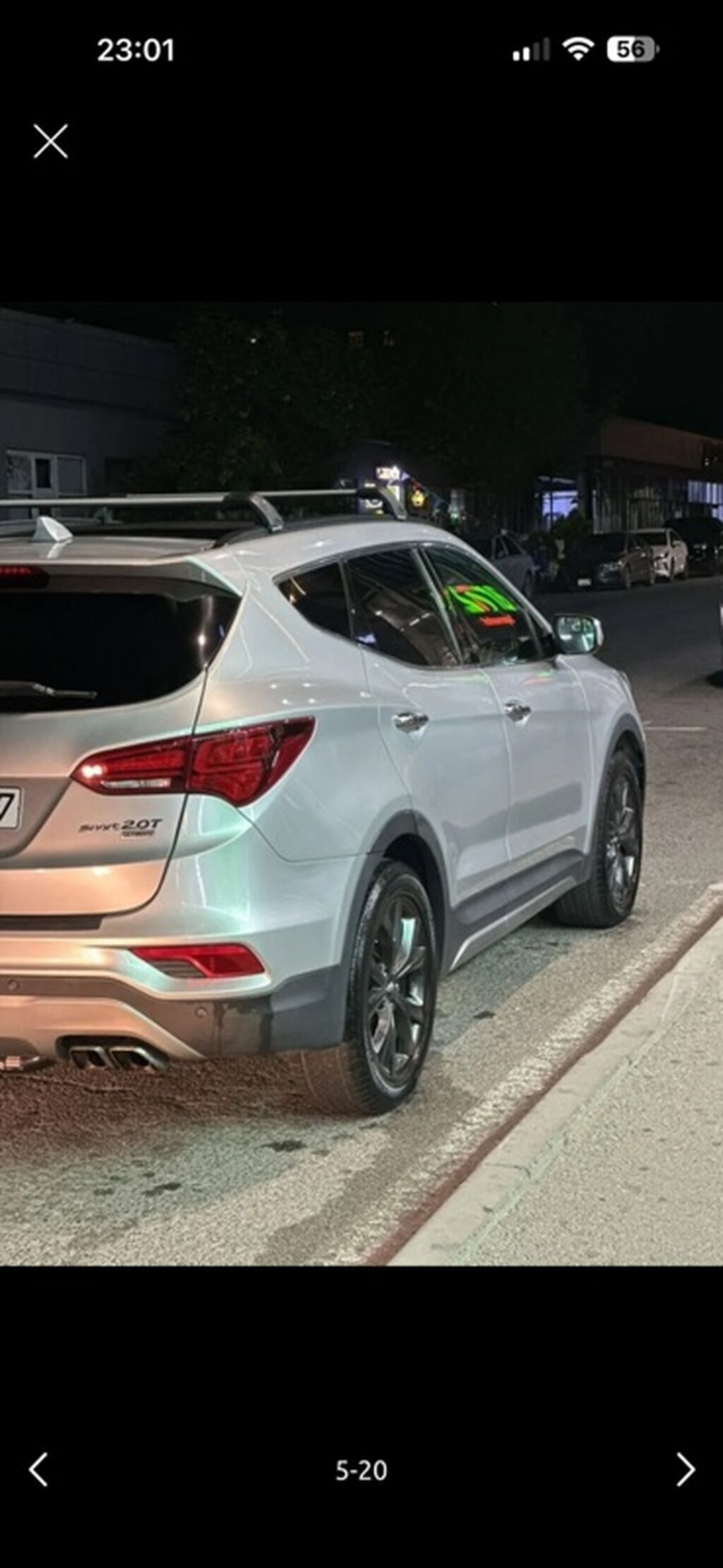 Hyundai Santa Fe: 2 l 2016 il Ofrouder/SUV — Avtomobillər, Bakı (9)