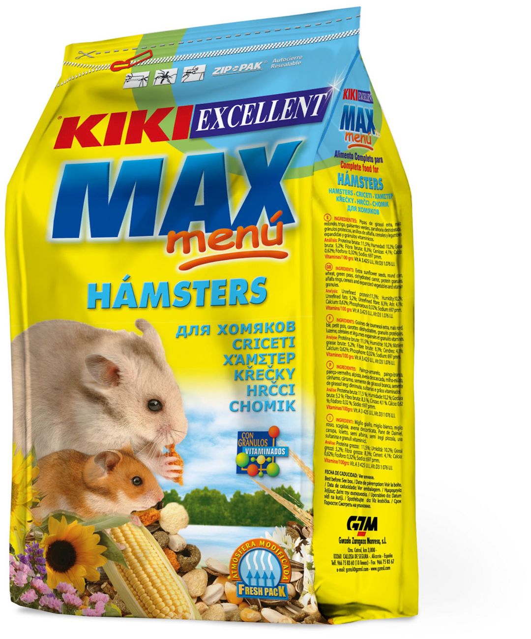 Yem dağsiçanı üçün Kiki Max Menu 0.45 kq — Mallar, Bakı