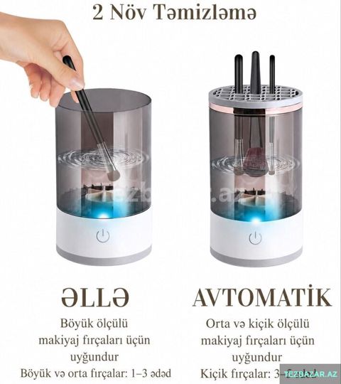 Avtomatik makiyaj fırçası təmizləyicisi — Bakı