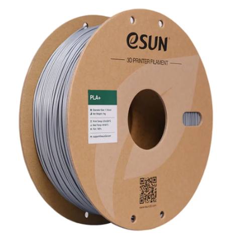 Esun PLA Plus 1.75 mm Filament – Gümüş, 1 kq PLA+ çapı asan olan — Robotzade Azərbaycan — Electronics