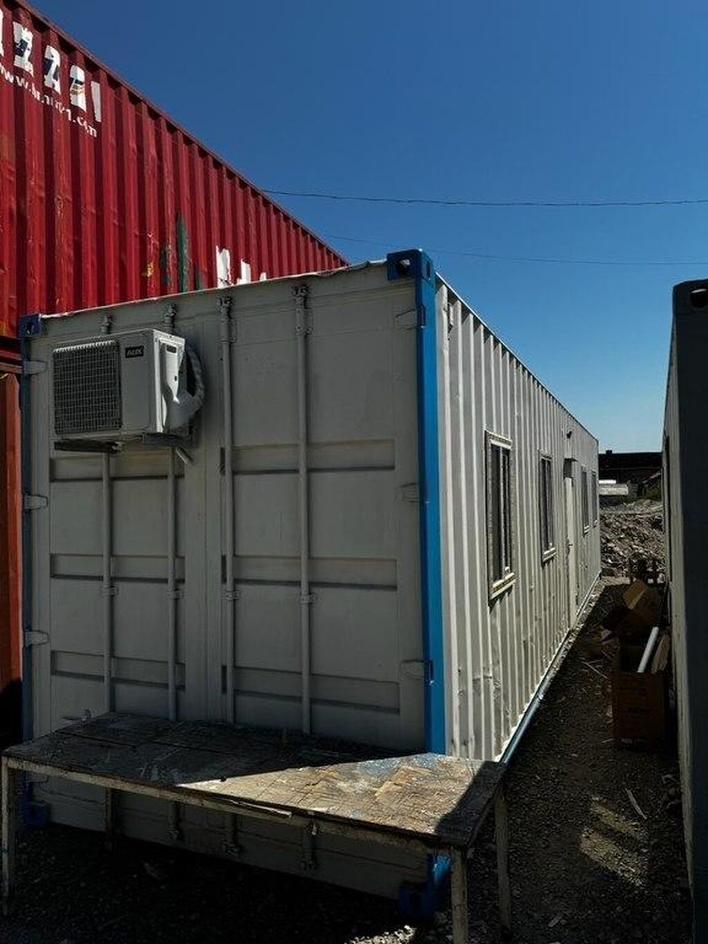 Konteyner 12 met konteyner 2otaqli girişde sanuzel var Hər otaga — Hazır konstruksiyalar, Bakı