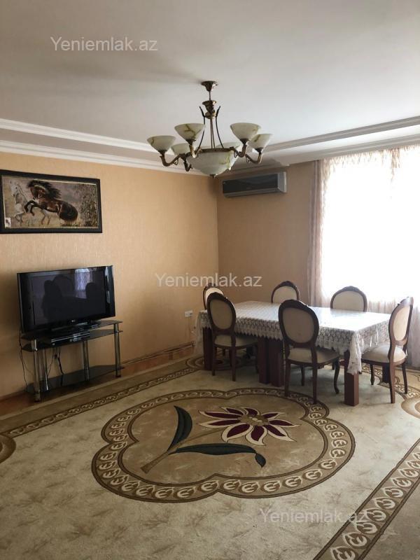 Kirayə 3 otaqlı Bina evi menzil (Yeni tikili), 130 m², Nəsimi rayonu — Mənzil, Bakı (8)