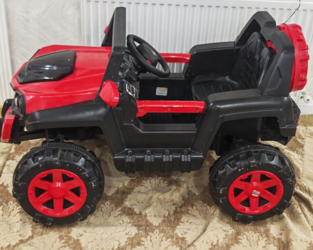 Uşaq üçün elektrikli off-road jeep tipli maşın yeni düzətdirilib işlək — Uşaq avtomobilləri, Bakı (4)