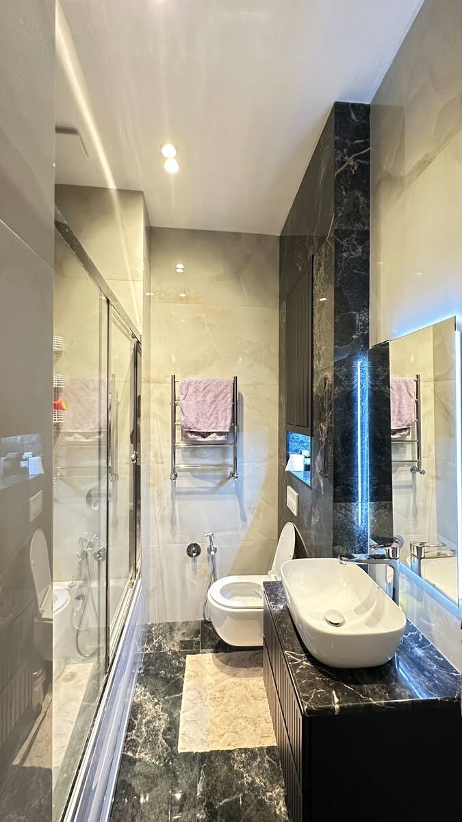 İcarəyə verilir 4 otaqlı yeni tikili 145 m² — Mənzil, Bakı (7)