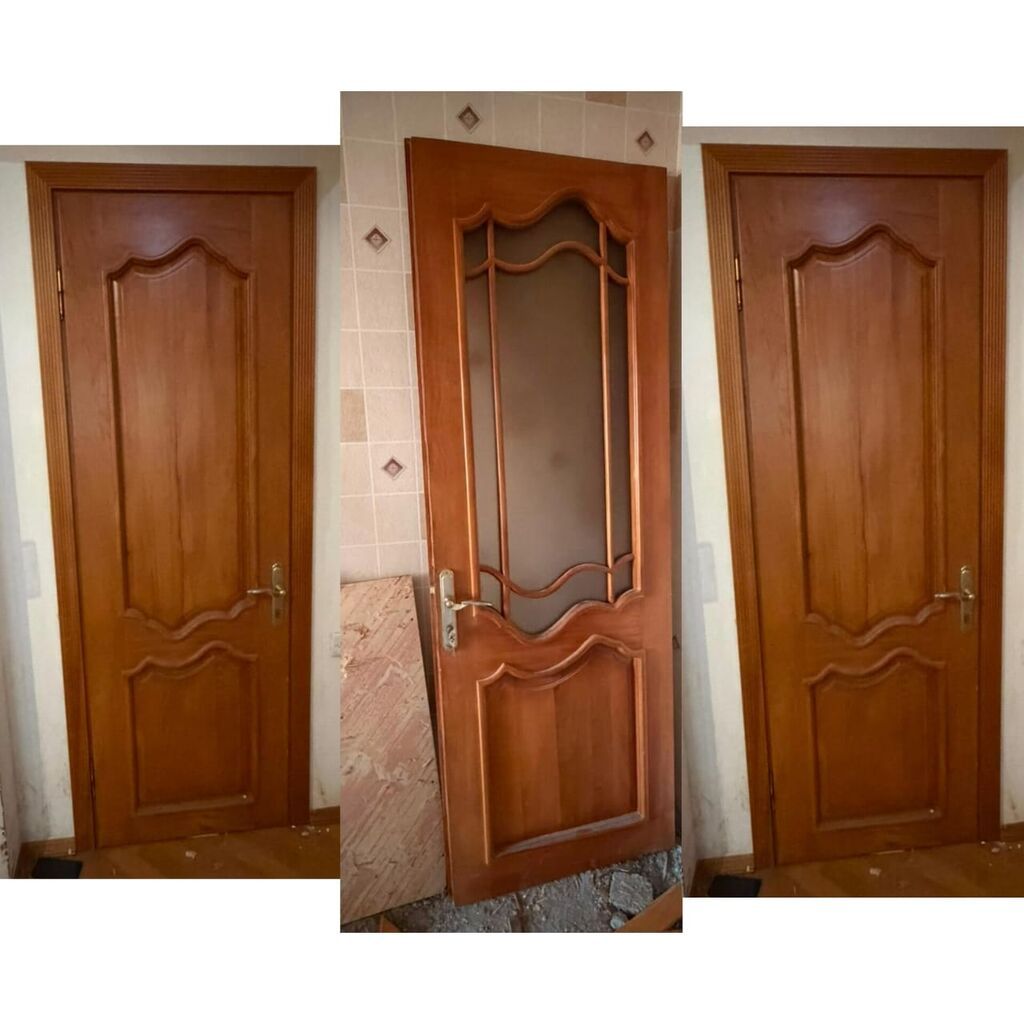 3 eded qapi birlikde 150₼ .2 si bagli biri suseli .Temiz fisdig — Pəncərələr, qapılar, balkonlar, Bakı