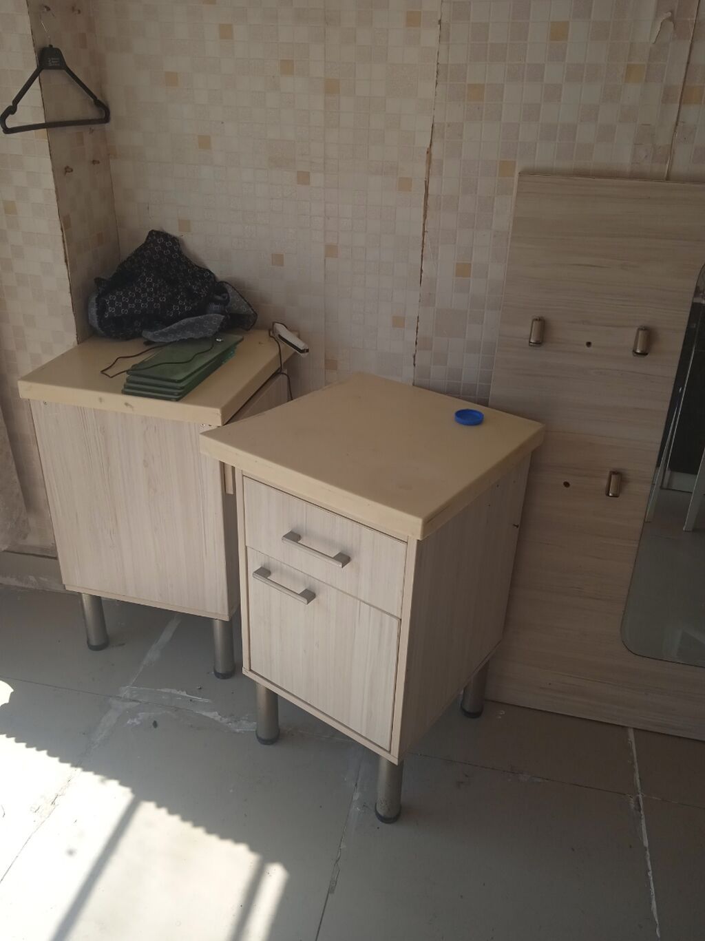 Gözəllik/berber salonu üçün mebel dəsti Tərkibi: - Böyük divar — Salon mebeli, Digah (3)