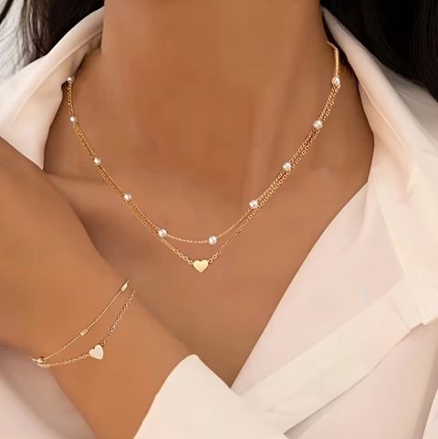 Bijuteriya dəsti boyunbağı və qolbaq 2347147 — Bakı