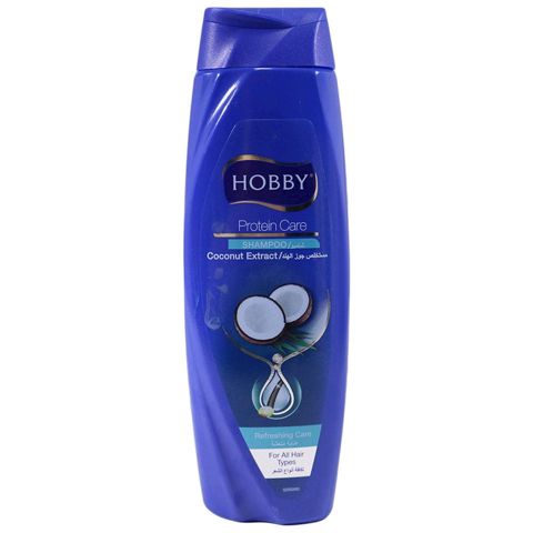 Şampun Hobby Protein Care Hindistan qozu ekstraktı ilə, 600 ml — Bakı