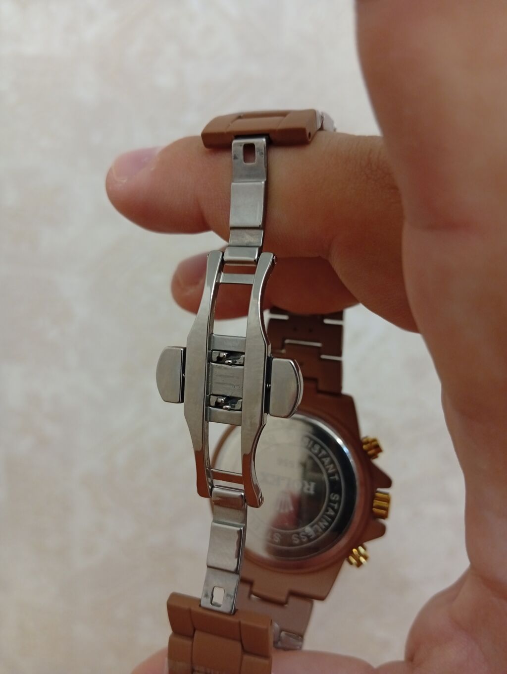 Yeni, Qol saatı, Rolex, rəng - Qəhvəyi — Qol saatları, Bakı (3)