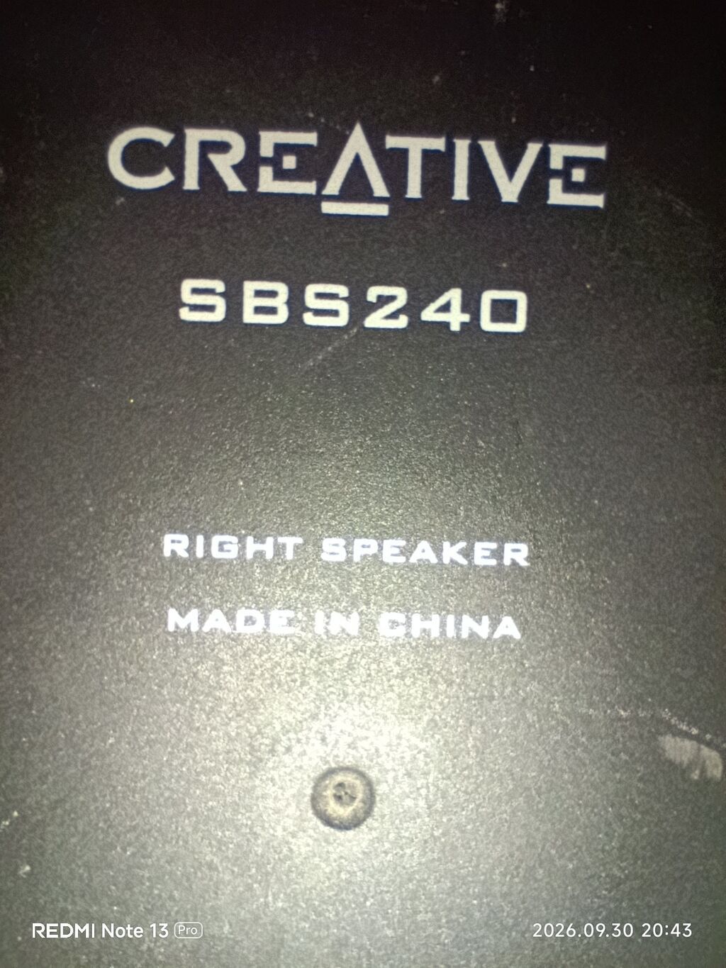 Creative SBB240 masaüstü akustika (2.0) cox az istifade olunub teze — Dinamiklər və akustik sistemlər, Masazır (6)
