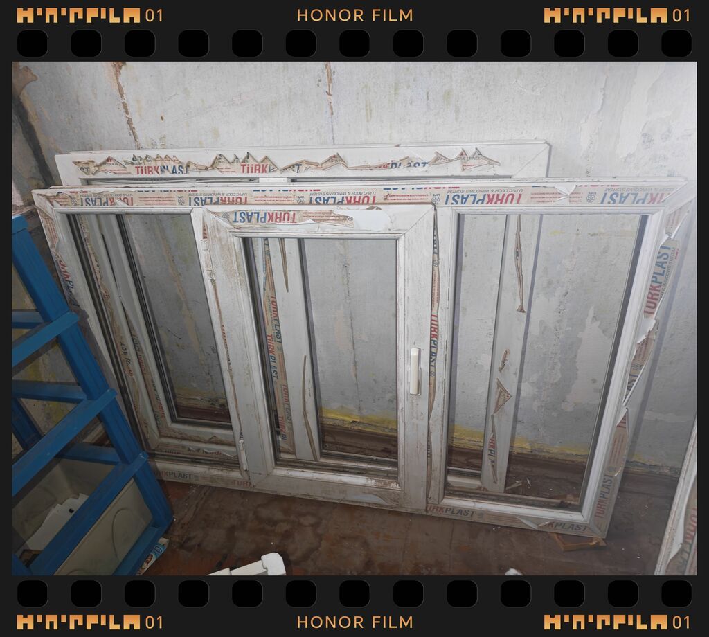 Qiymət-150-200-250 manat Turkplast PVC pəncərə çərçivələri — Pəncərələr, qapılar, balkonlar, Sanqaçal (2)