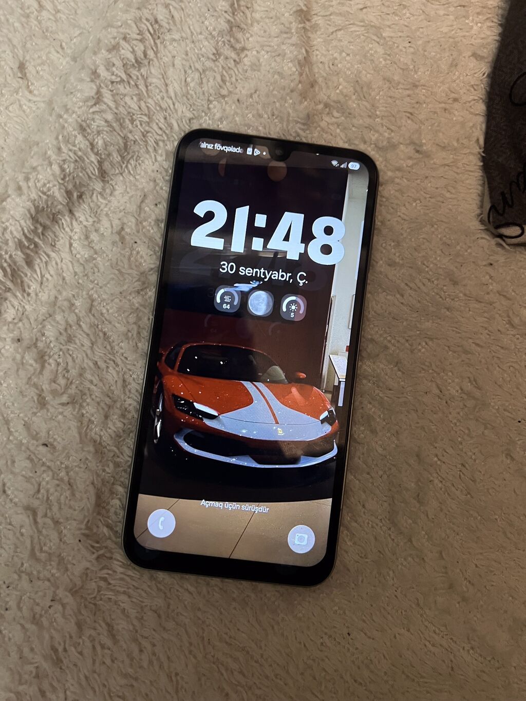 Samsung Galaxy A24 4G, 128 GB, rəng - Ağ, Sensor, Face ID — Samsung, Bakı (10)