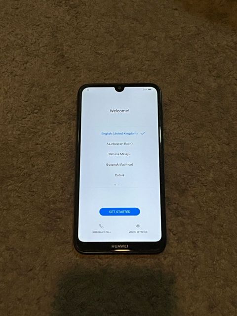 Huawei Y7, 32 GB, rəng - Qara, Barmaq izi, Face ID — Bakı