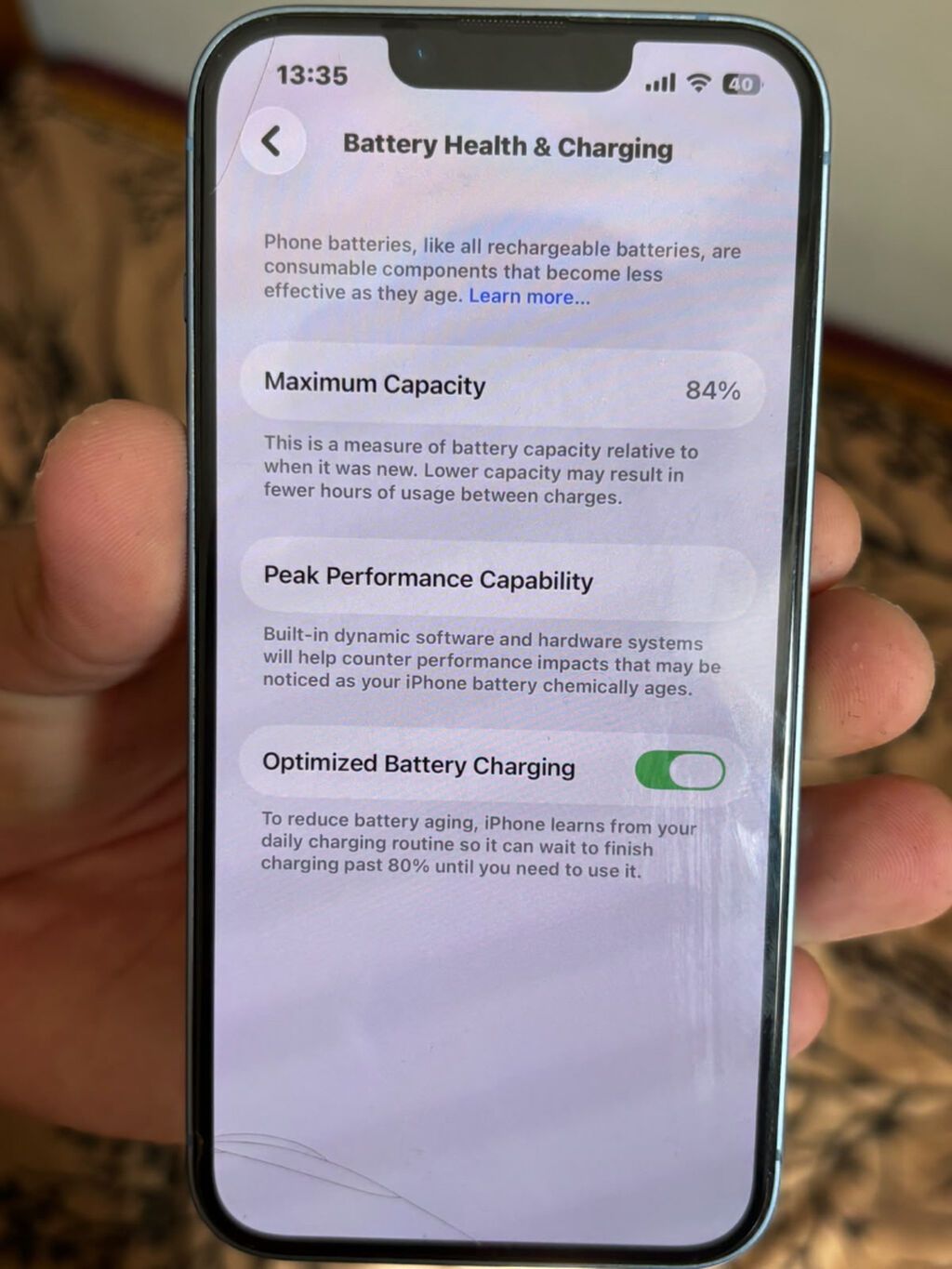IPhone 14, 128 GB, Pacific Blue, Simsiz şarj, Face ID — Apple iPhone, Bakı (2)