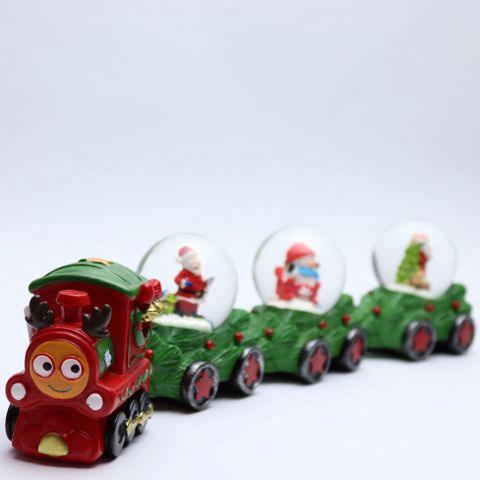 Yeni il suveniri New Year Train, rəngbərəng — Bakı