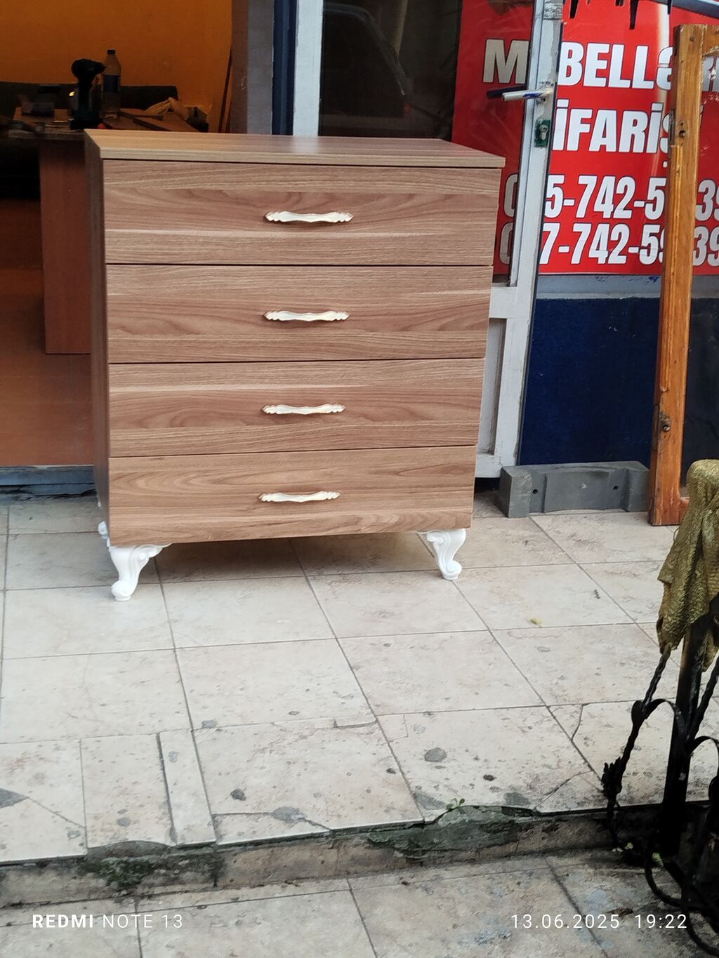 Mebel çekmecə komodu - Material: ağac teksturalı laminat MDF-lam — Komodlar və tumbalı, Mehdiabad (6)