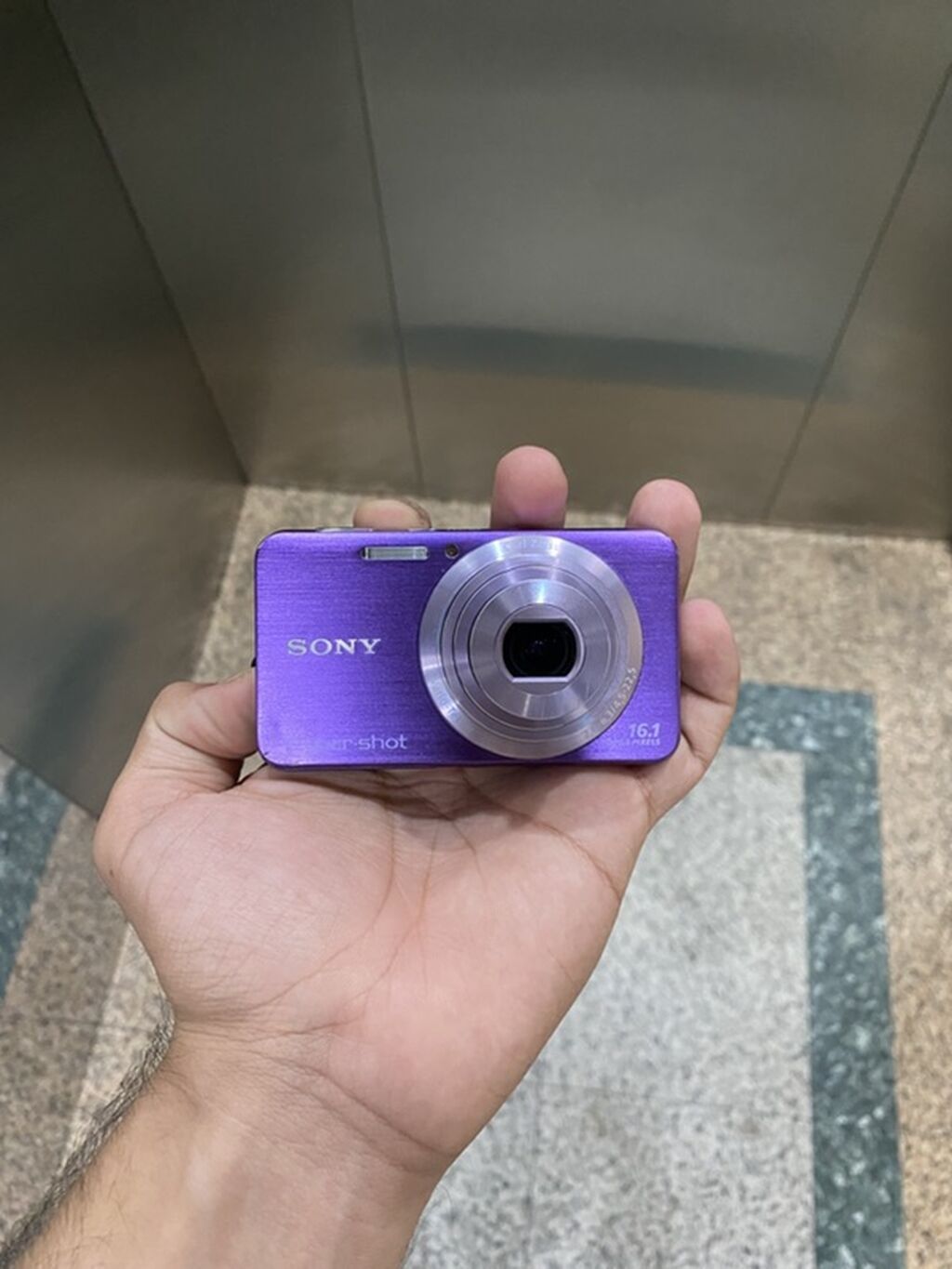 Sony Cyber-shot DSC-W630 rəqəmsal fotoaparat üzərində mikro cızıq var — Fotoaparat, Bakı (5)