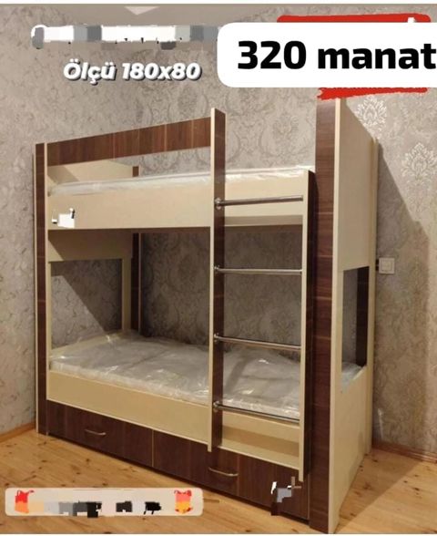 İkimərtəbəli çarpayı 320 manat təptəzədir İstəyən gəlib baxıb görəcək — Mehdiabad