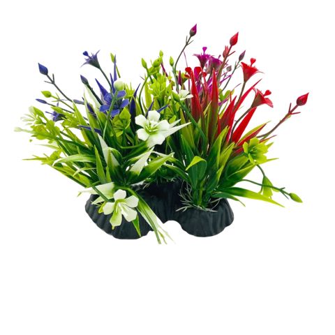 Akvarium üçün bəzək ağac, plastik, rəngbərəng — Bakı
