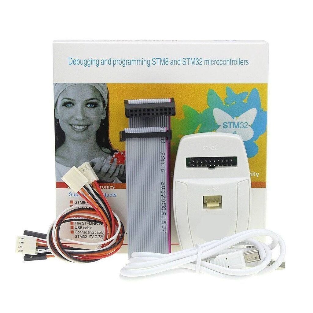 ST-Link V2 STM8/STM32 Proqramlaşdırıcı və Debugger Təsvir: ST-LINK/V2 — Digər, Bakı (2)