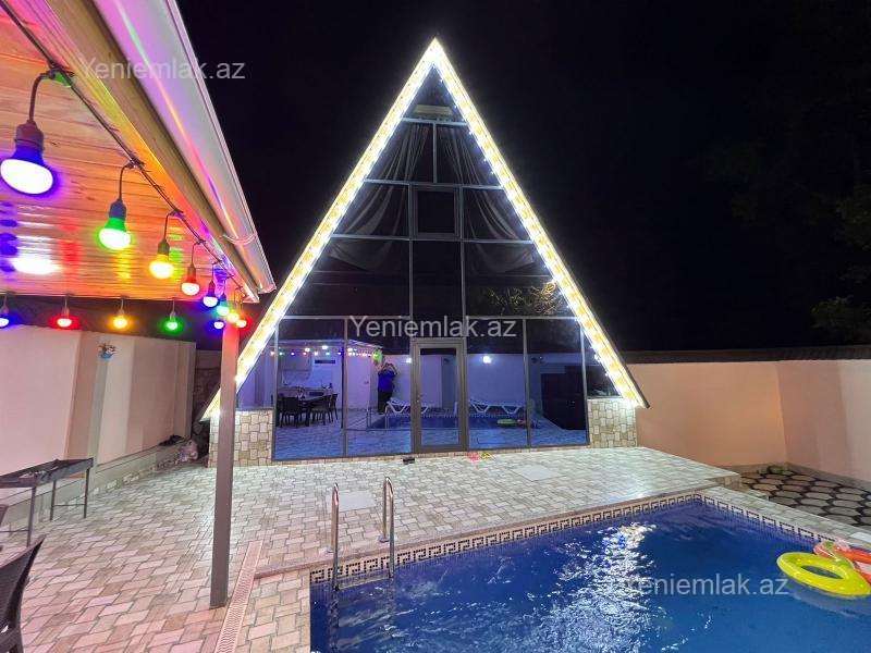Günlük 4 otaqlı Həyət evi / Villa, 150 m², Qəbələ — Ev, villa, Qəbələ (2)