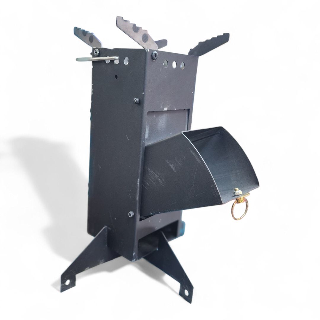 Piknik üçün roket sobası, metal, qara — Mallar, Bakı (2)