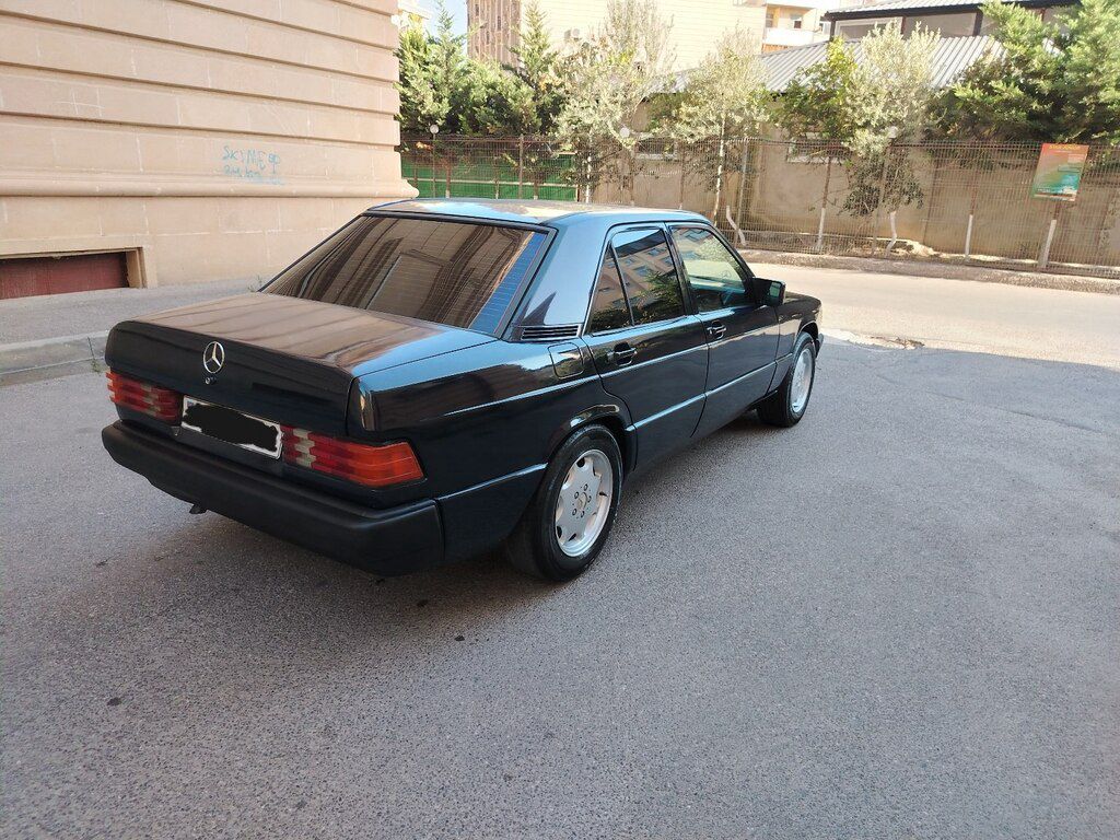 Mercedes 190, 2.0 L, 1993 il, 312 860 km — Avtomobillər, Bakı (3)