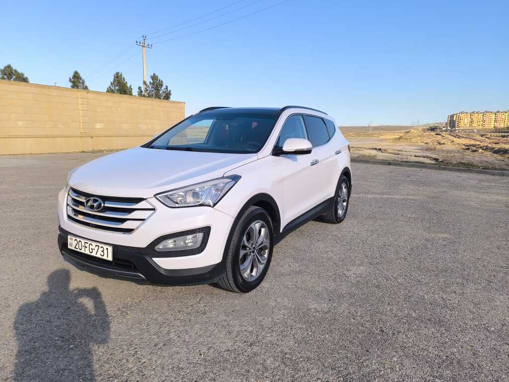 Hyundai Santa Fe, 2.0 L, 2014 il, 198 000 km 20-FG-731 — Avtomobillər, Bakı (7)