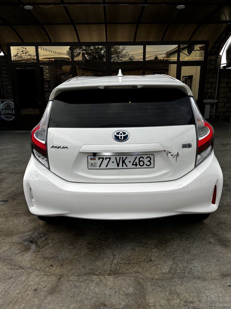Toyota Aqua, 1.5 L, 0.87 kWh, 2017 il, 97 295 km 77-VK-463 — Avtomobillər, Bakı (5)