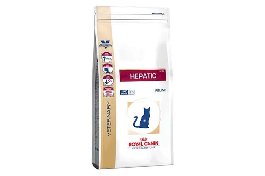 Qaraciyər xəstəlikləri olan yetkin pişiklər üçün quru yem Royal Canin Hepatic Feline 4 kq — Mallar, Bakı