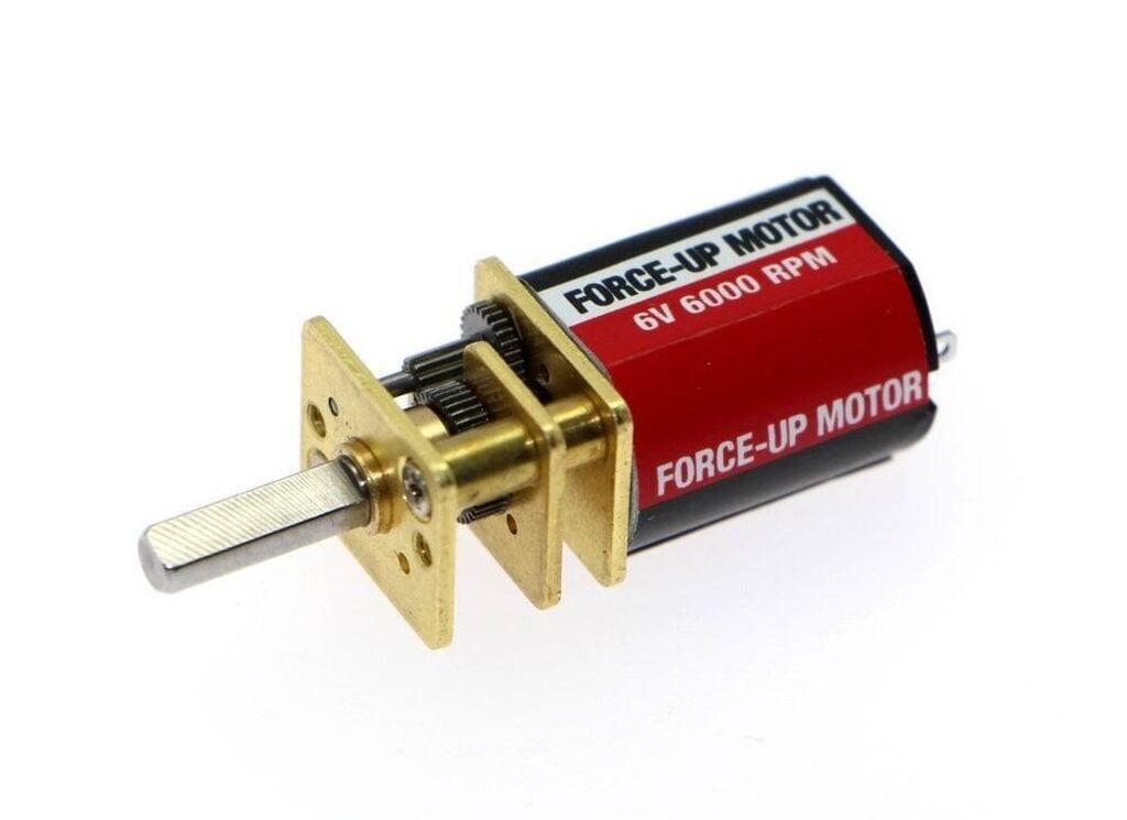 Force-Up 6V 6000 RPM Karbon Fırçalı DC Motor Sürətli xətt izləyən və — Avtomatika, Bakı