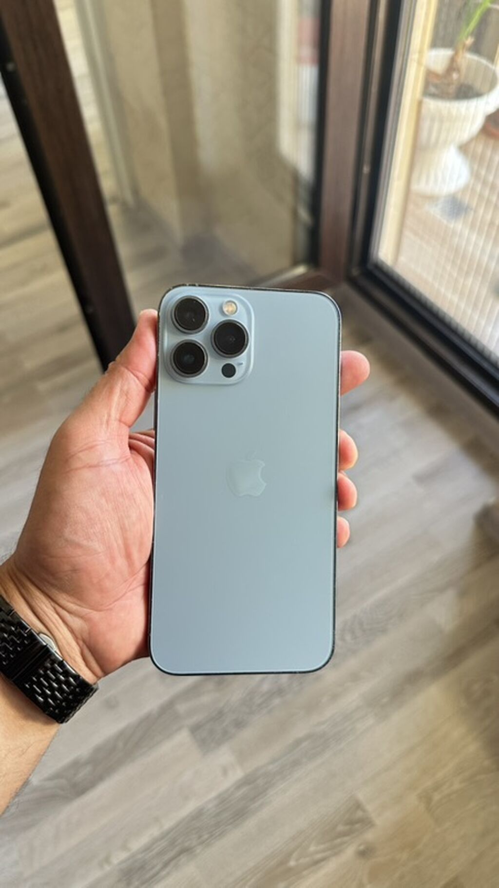 IPhone 13 Pro Max, 128 GB, Sierra Blue, Face ID — Apple iPhone, Bakı (3)