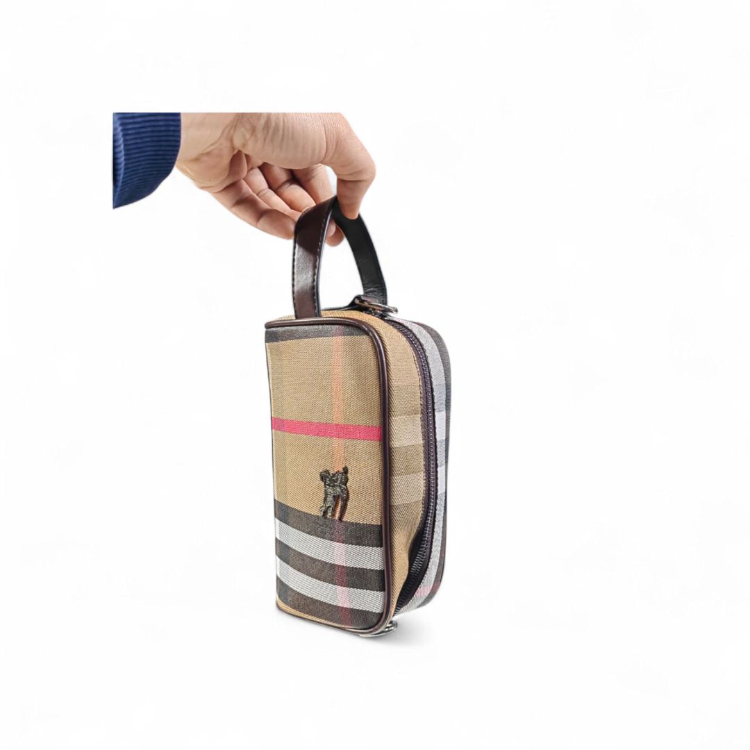 Kosmetik çanta 11929503, poliuretan, bej, 21x12x8 sm — Mallar, Bakı (2)
