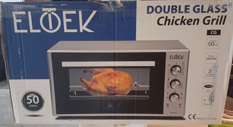 Duxovka Elotek, Elektrik, rəng - Gümüşü, Ayrıca dayanan, İşlənmiş — Sumqayıt