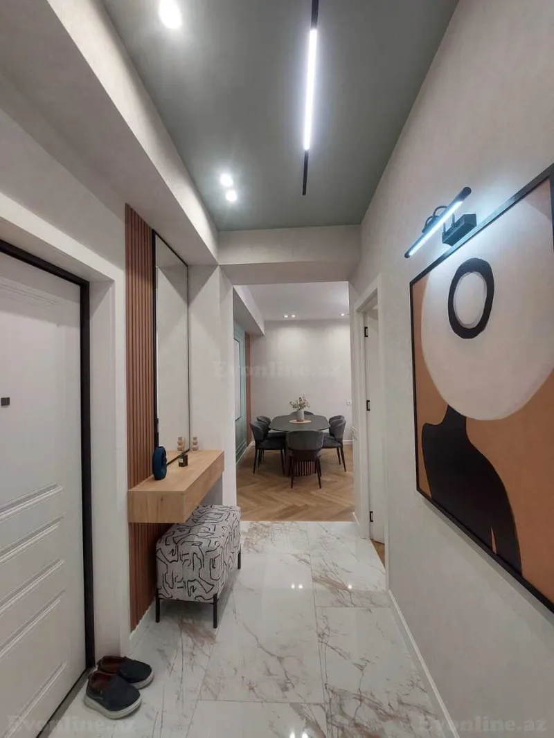 Kirayə verilir 3 otaqlı Mənzil Yeni tikili 90 m² Bakı, Nəsimi r., Gənclik m — Mənzil, Bakı (7)