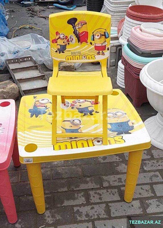 uşaqstolstuldesti stolstuldest.usaqstulu uşaqstolu kreslo — Ev malları, Bakı (5)