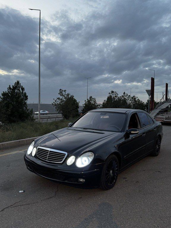 Mercedes E 220, 2.2 L, 2002 il, 343 000 km — Avtomobillər, Bakı (2)