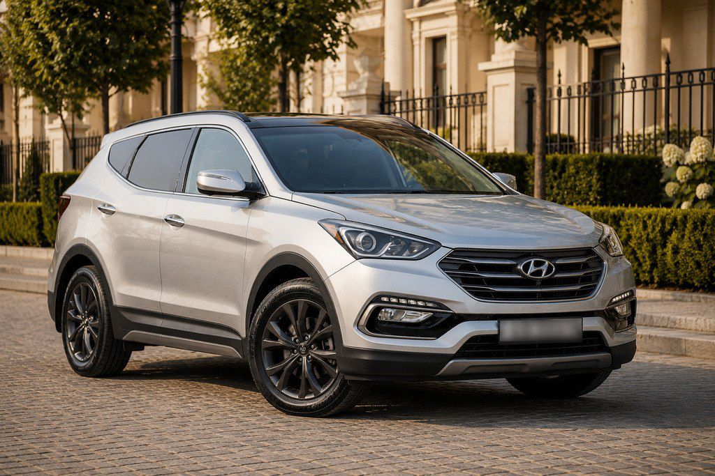 Hyundai Santa Fe, 2.0 L, 2017 il, 65 000 km — Avtomobillər, Bakı (10)